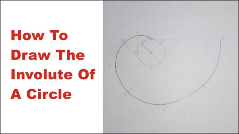 How to Draw the Involute of a Circle - PA Academy